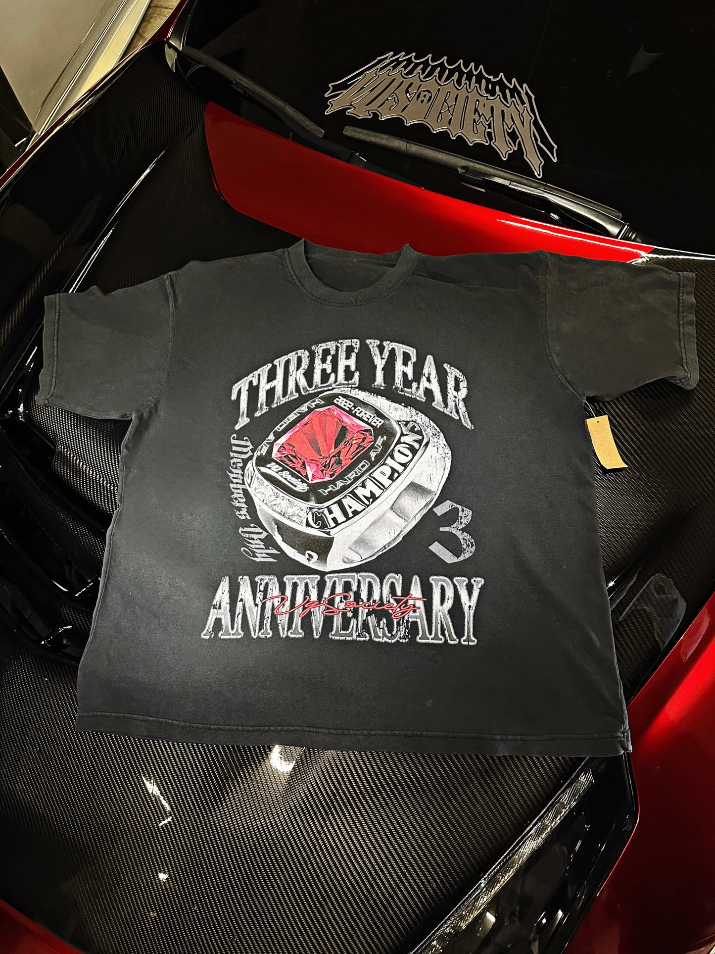 3 YEARS ANNIVERSARY T-SHIRT