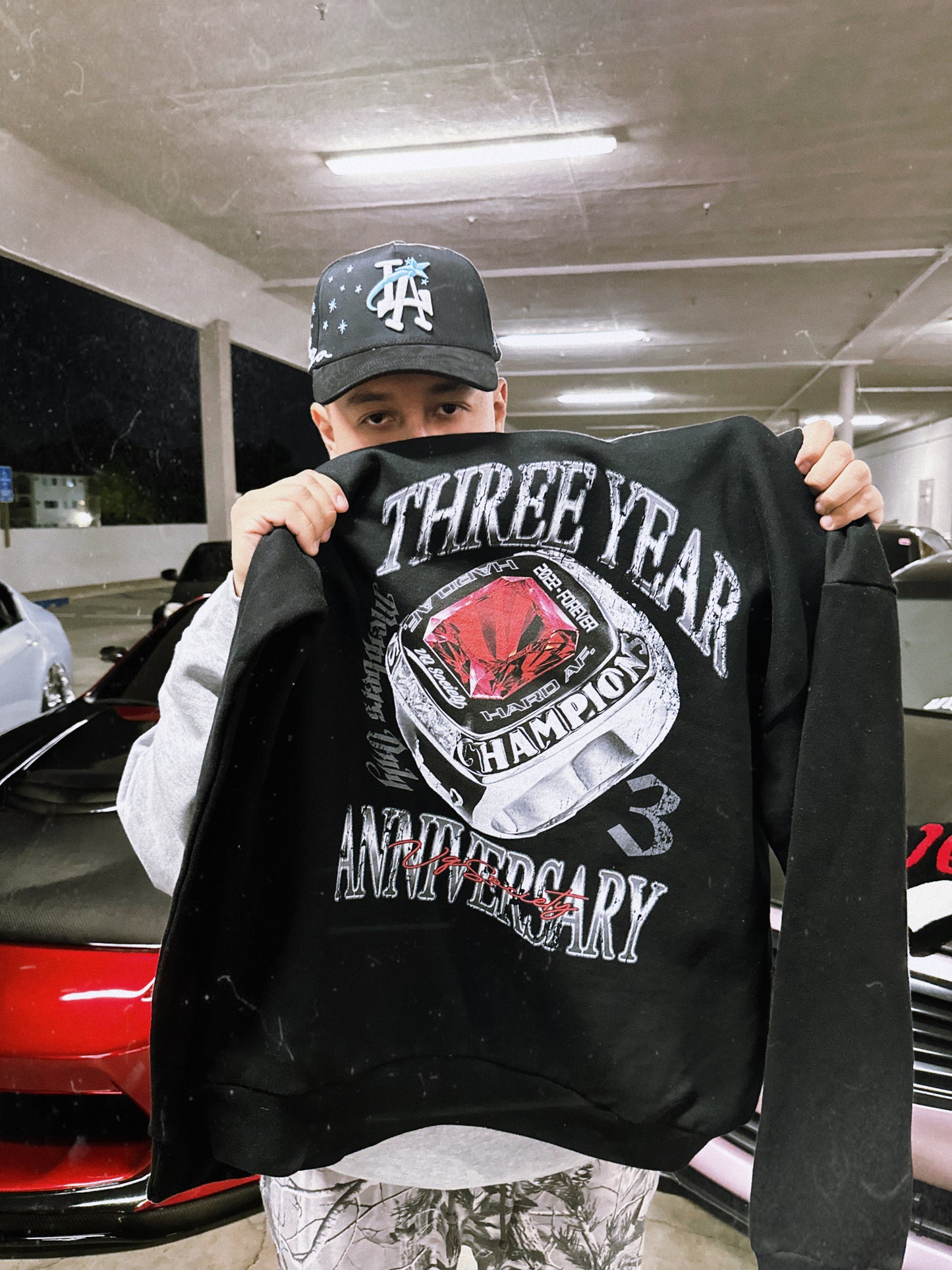 3 YEARS ANNIVERSARY HOODIE