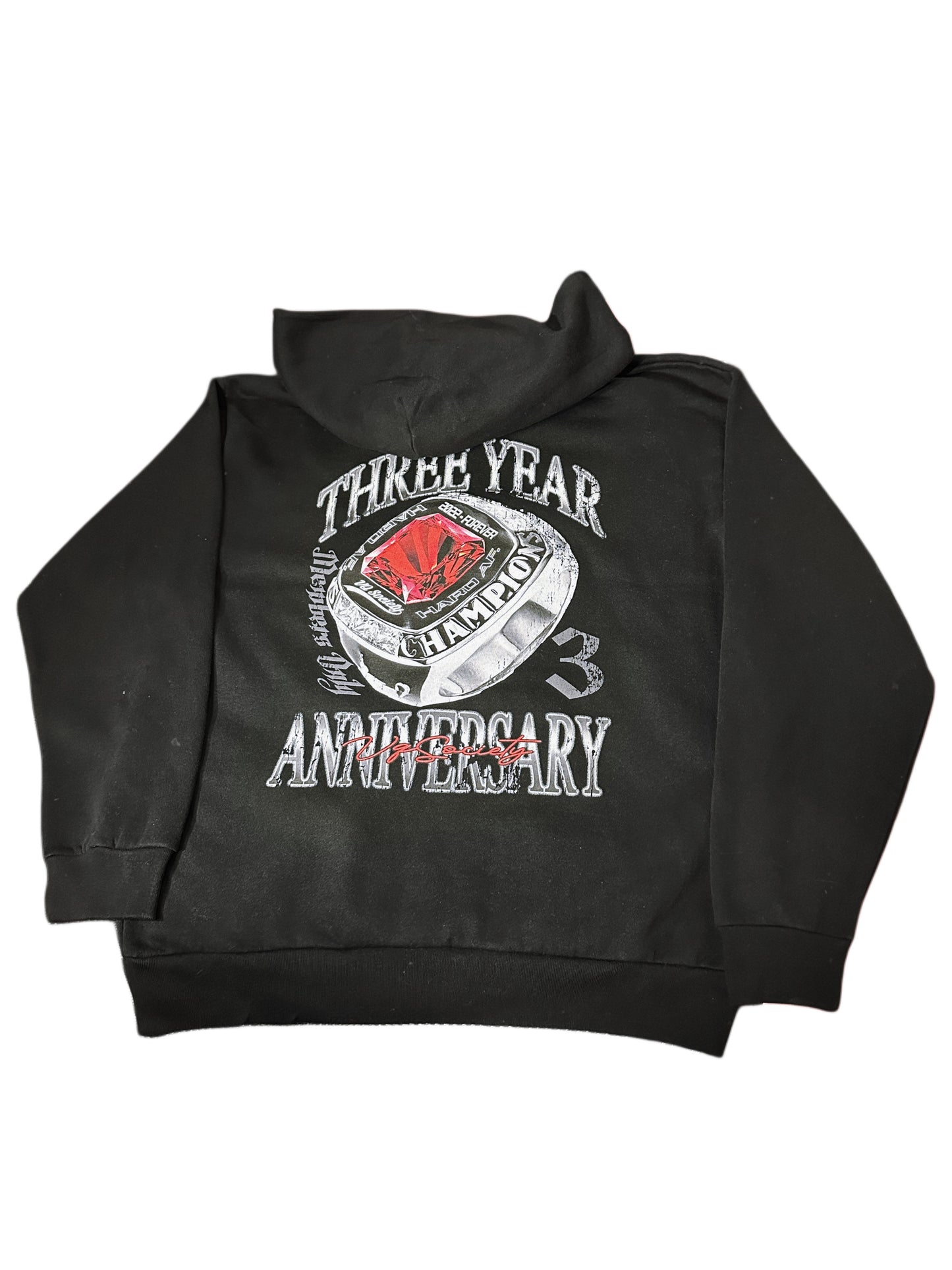 3 YEARS ANNIVERSARY HOODIE