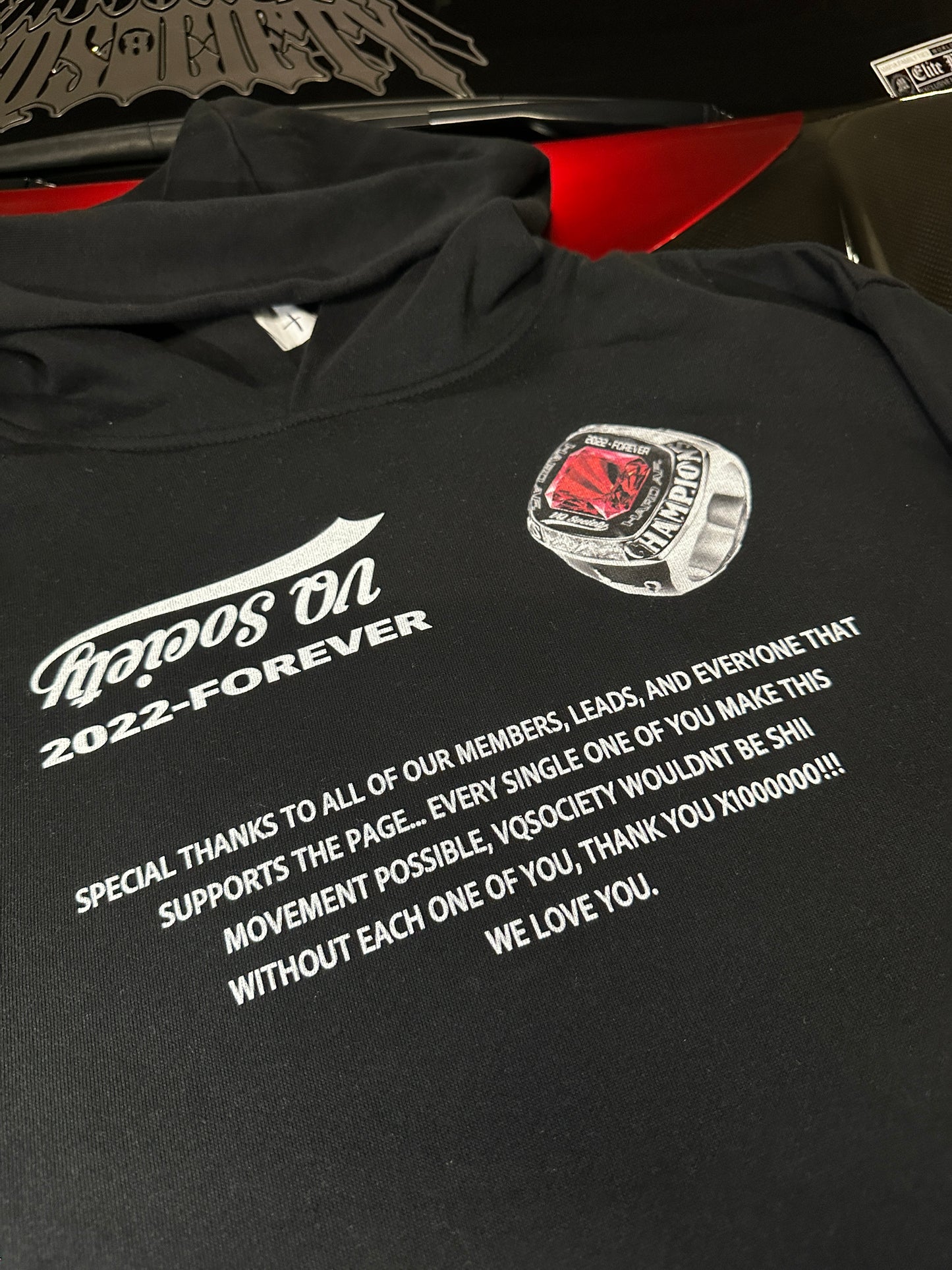 3 YEARS ANNIVERSARY HOODIE