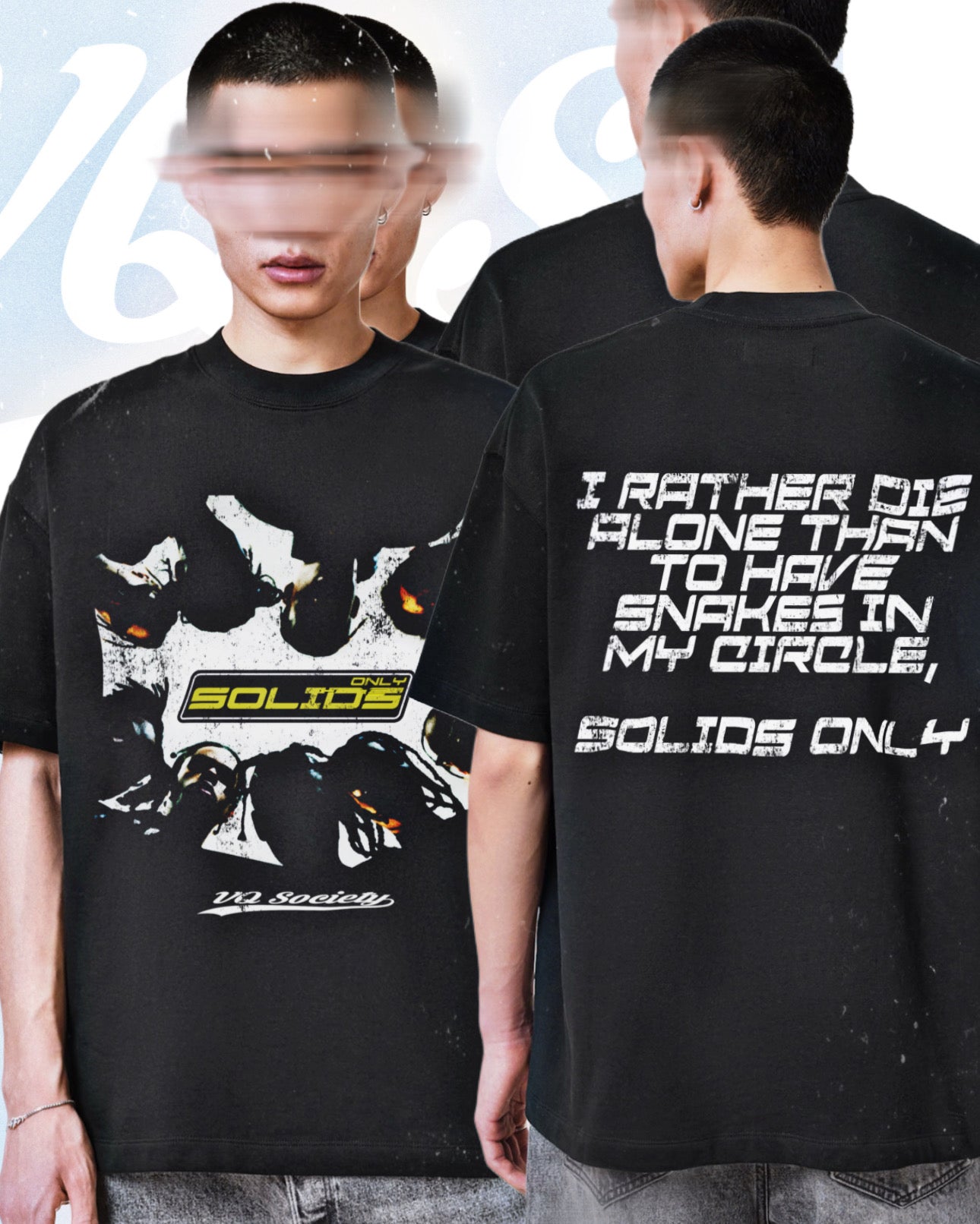 NO SNAKES T-SHIRT