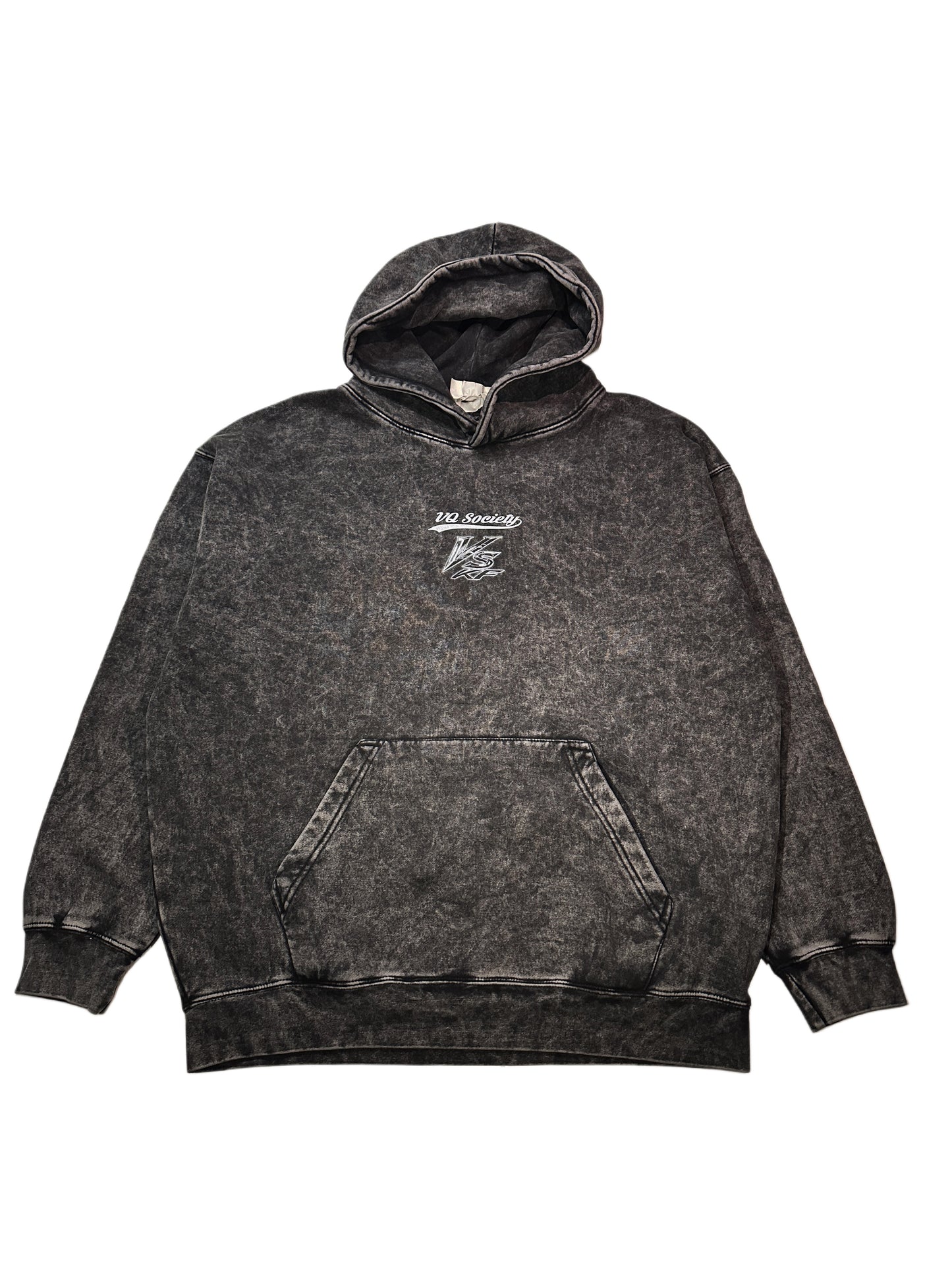 BALLER WHEELS HOODIE (GRAY WASHED dye)