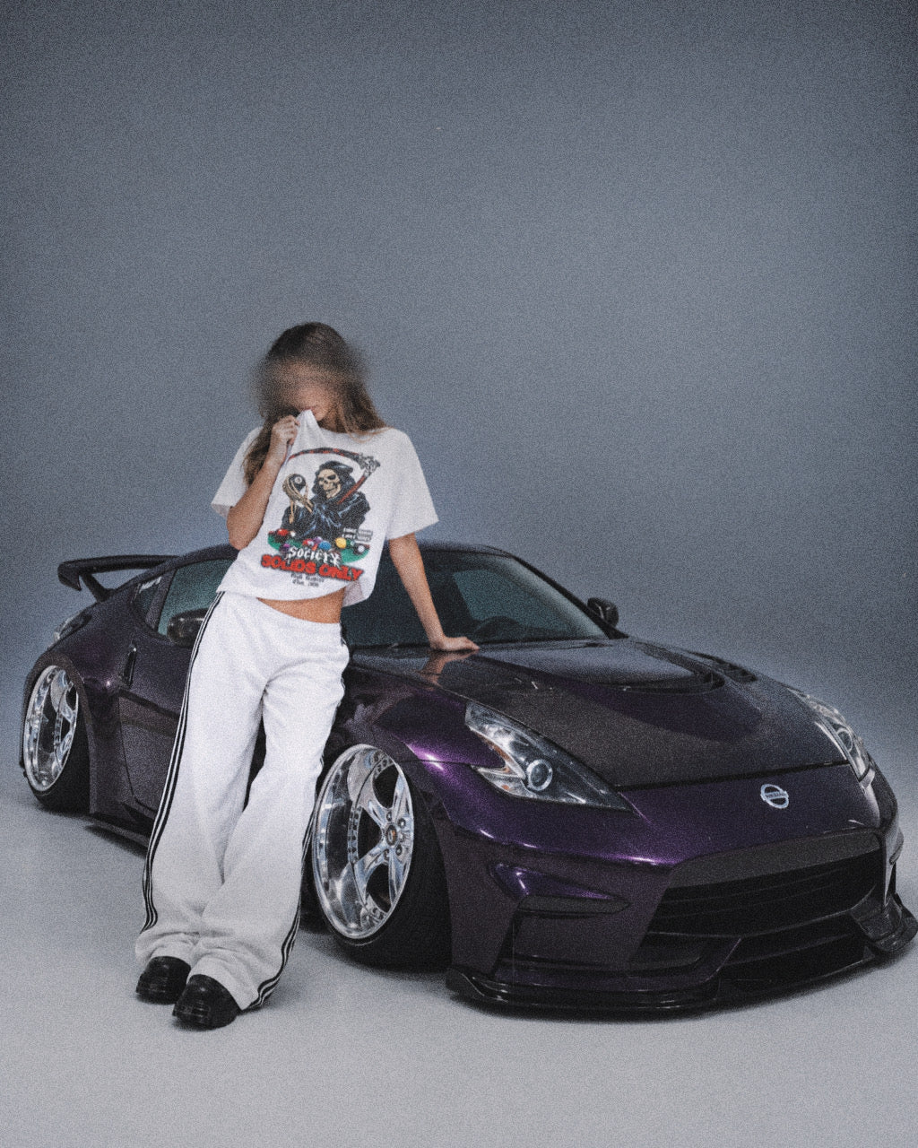 “HIGHROLLERS ONLY” TSHIRT (WHITE)