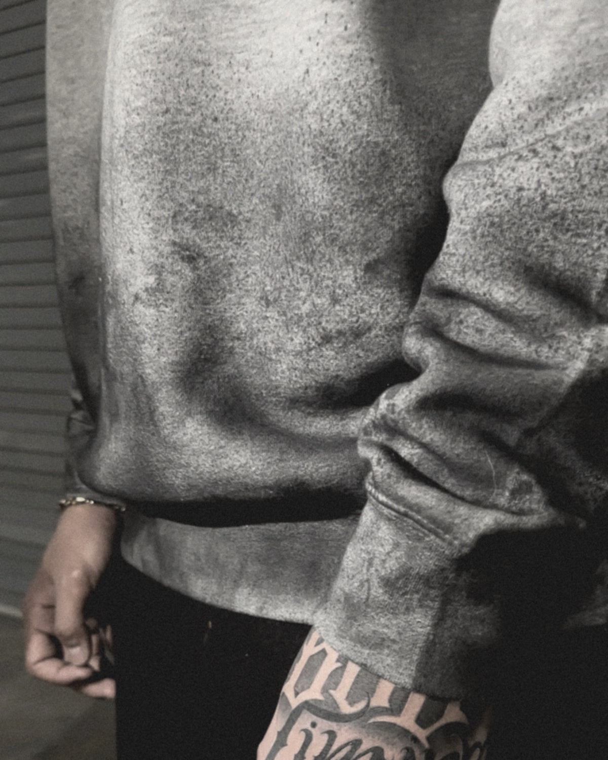 “MATCHA” QUARTER ZIP (puff print)