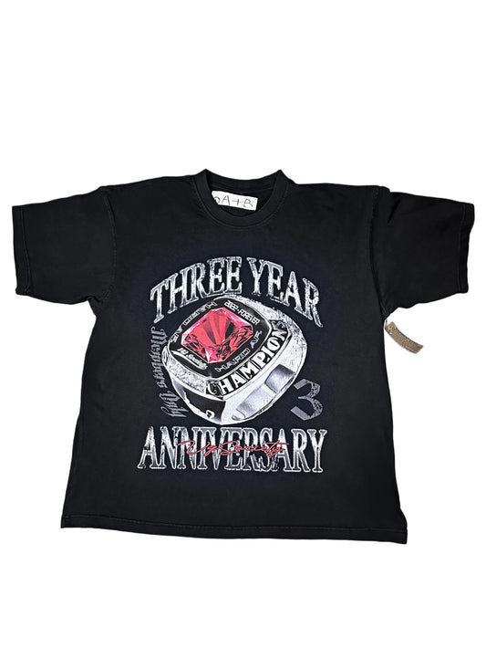 3 YEARS ANNIVERSARY T-SHIRT
