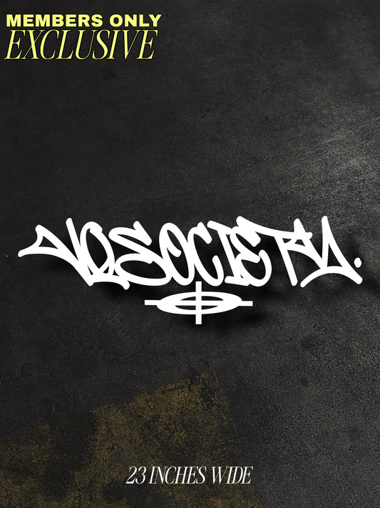 GRAFFITI REAR BANNER★