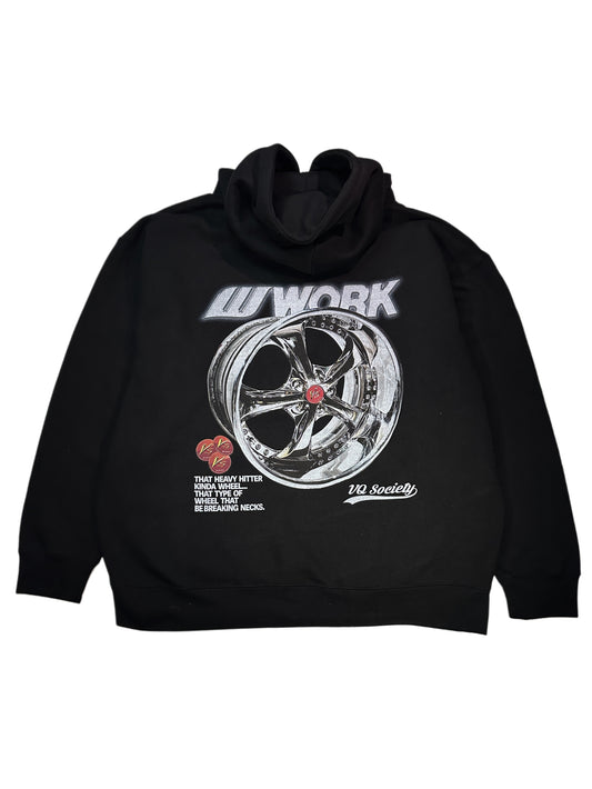 BALLER WHEELS HOODIE (BLACK)