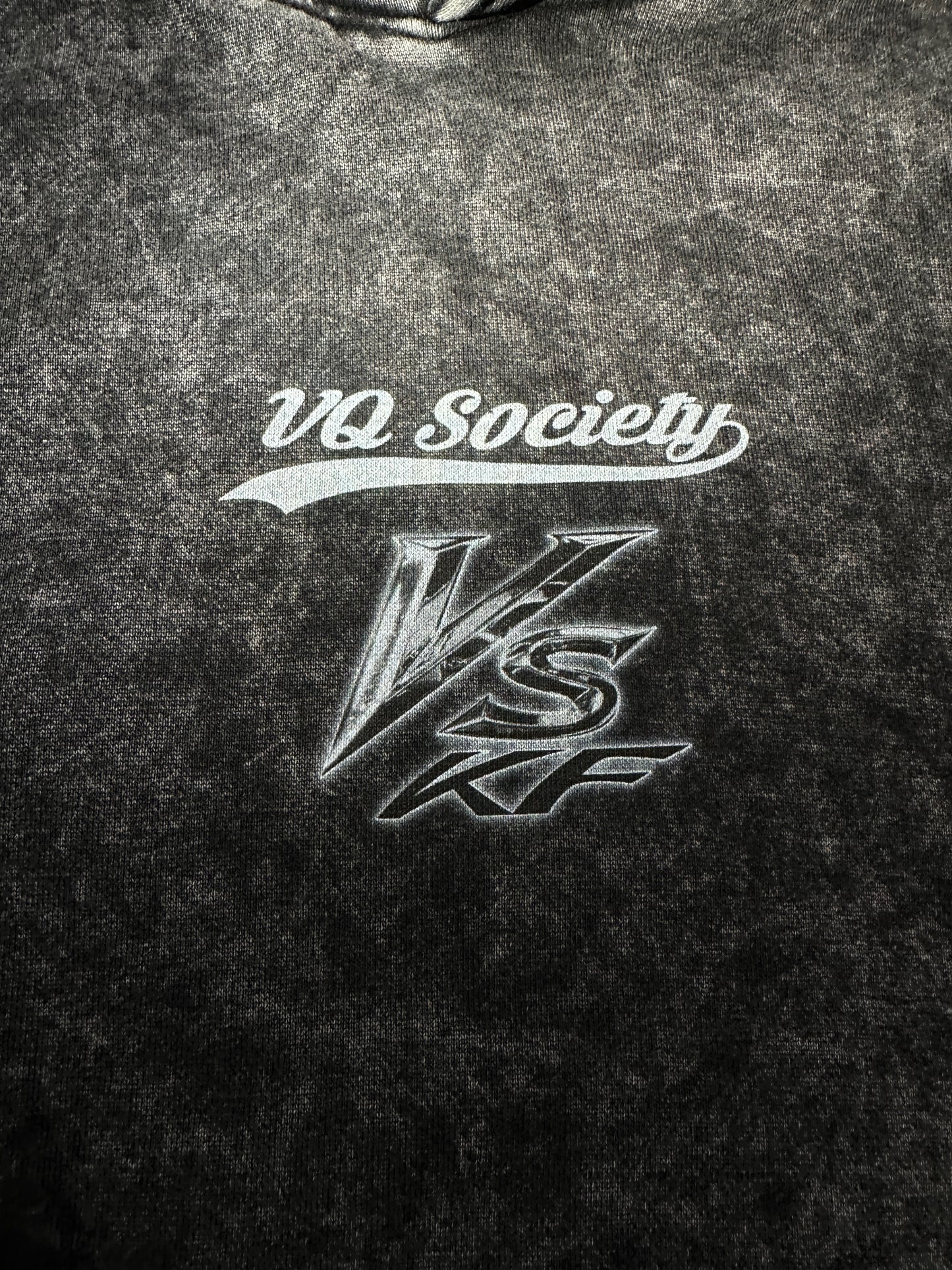 BALLER WHEELS HOODIE (GRAY WASHED dye)