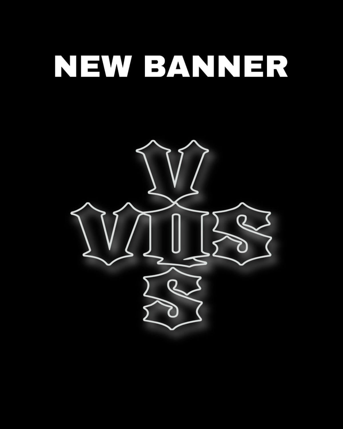 VQS CROSS BANNER (REAR)